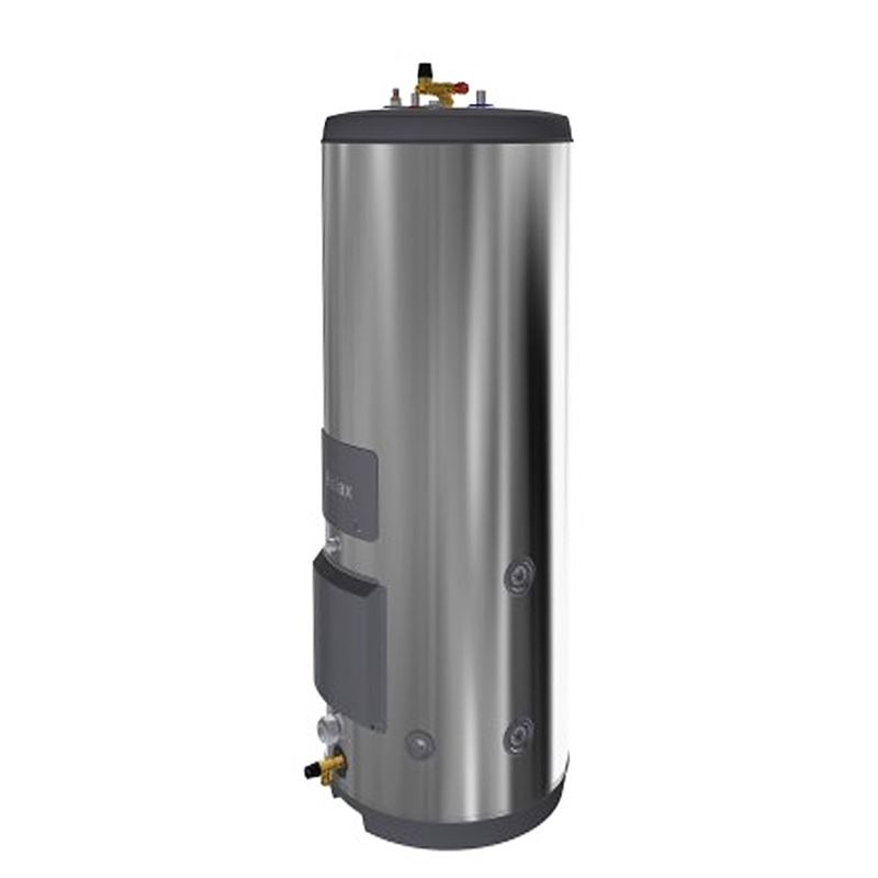 EQS 300 dobbelmantlet bereder med spiral, 3 + 3x5 kW, m/ 1,8 m&#178; coil