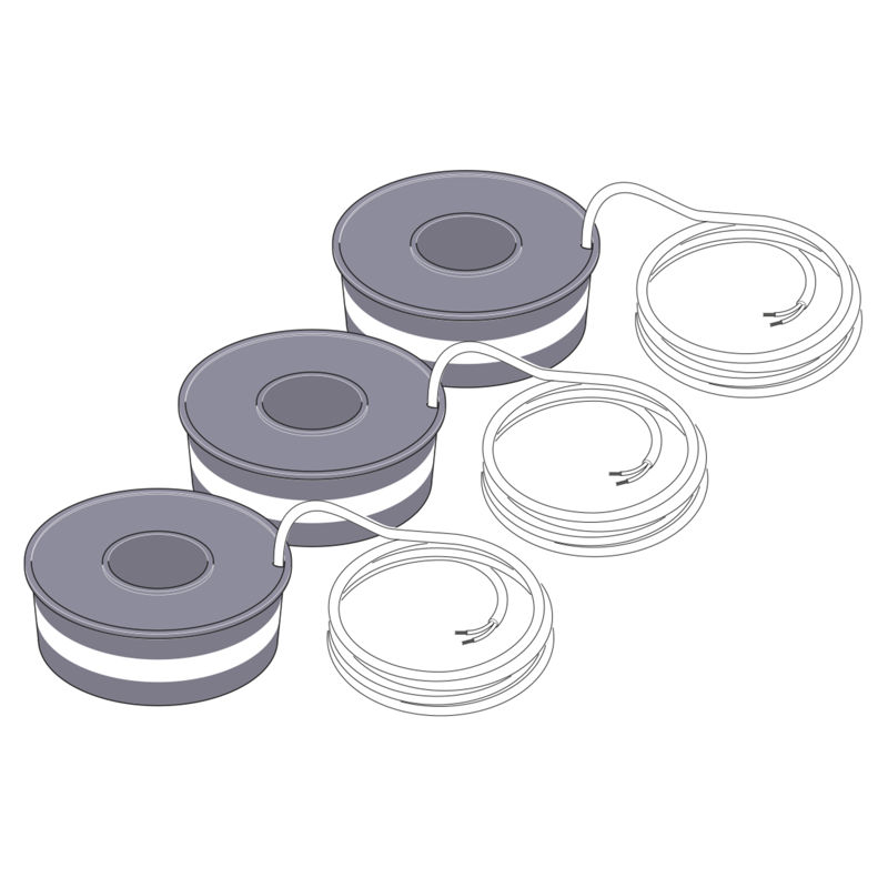 Strømføler for 0-200 A. Innv. Ø24 mm, sett á 3 stk. Passer til NIBE vp. 230/400 V