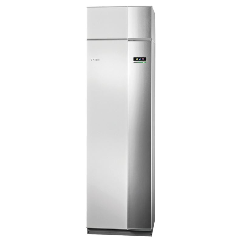 F470 R, 3~ 230 V, avtrekksvarmepumpe m/bereder og 0-9 kW el.kolbe