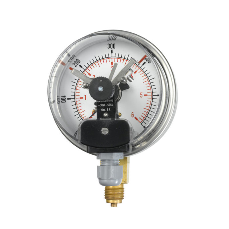 Signaltrykkmåler 0-4 bar, m/ alarmutgang