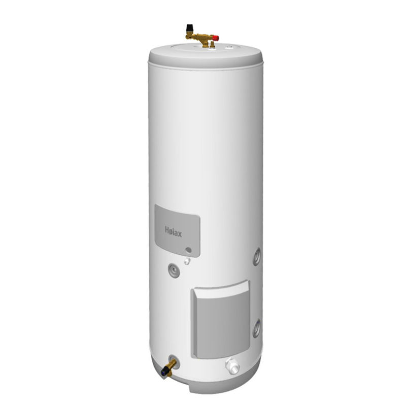 EQ 300 dobbeltmantlet bereder, 3 kW + 3x5 kW el.kolber, 300 liter