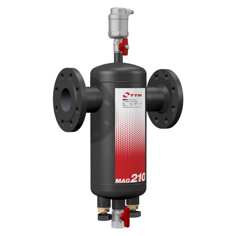 MAG210MA magnetfilter m/ isolasjon, DN150 flenstilkobling PN10
