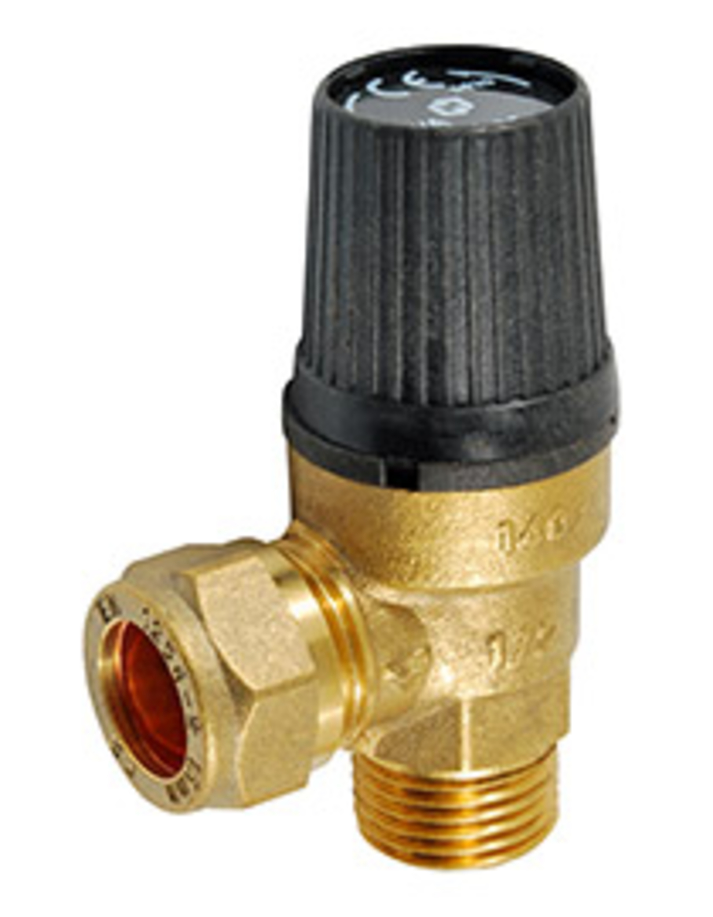 Sikkerhetsventil, 1/2", 6 Bar