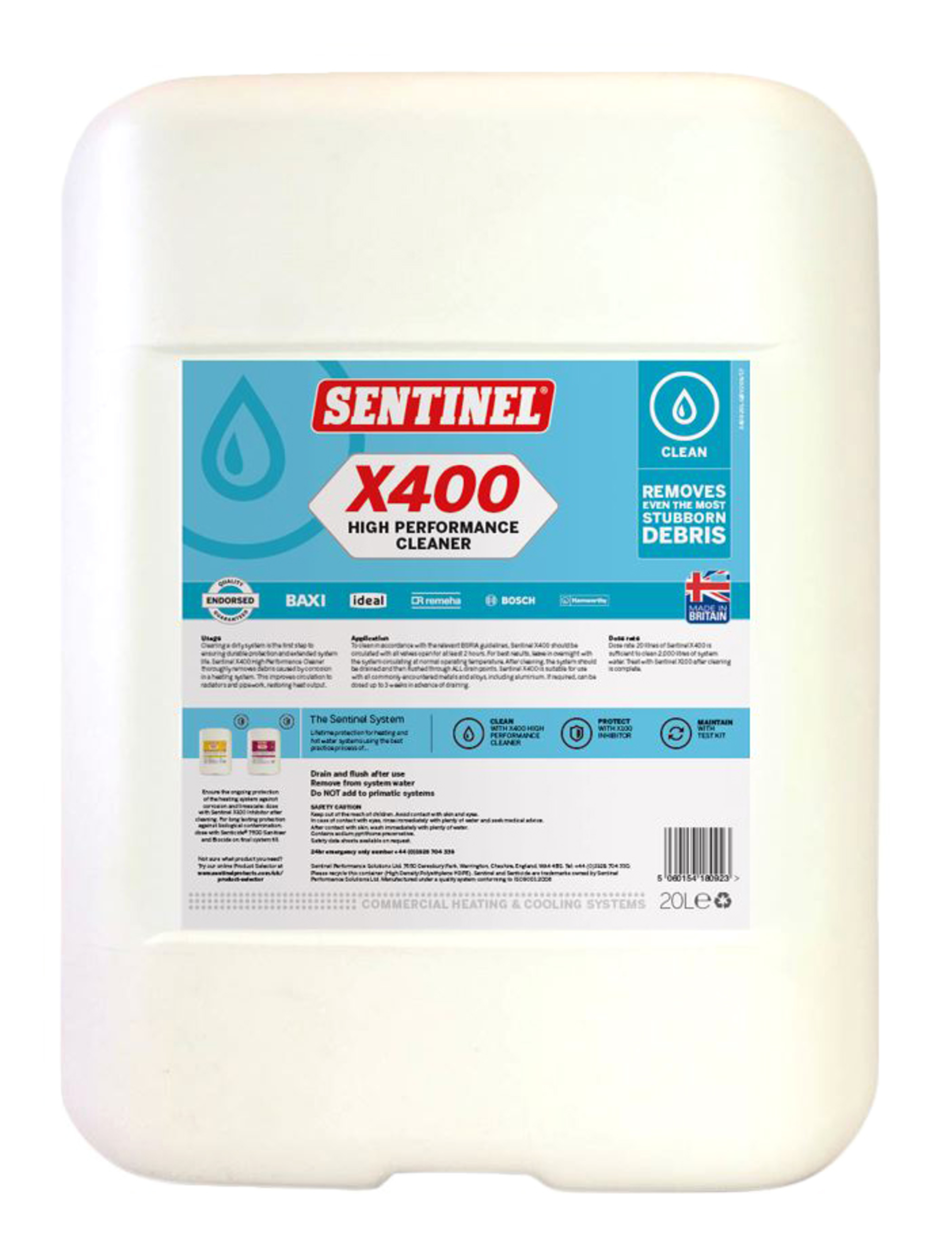 X400 Sludge Remover, 20 liter