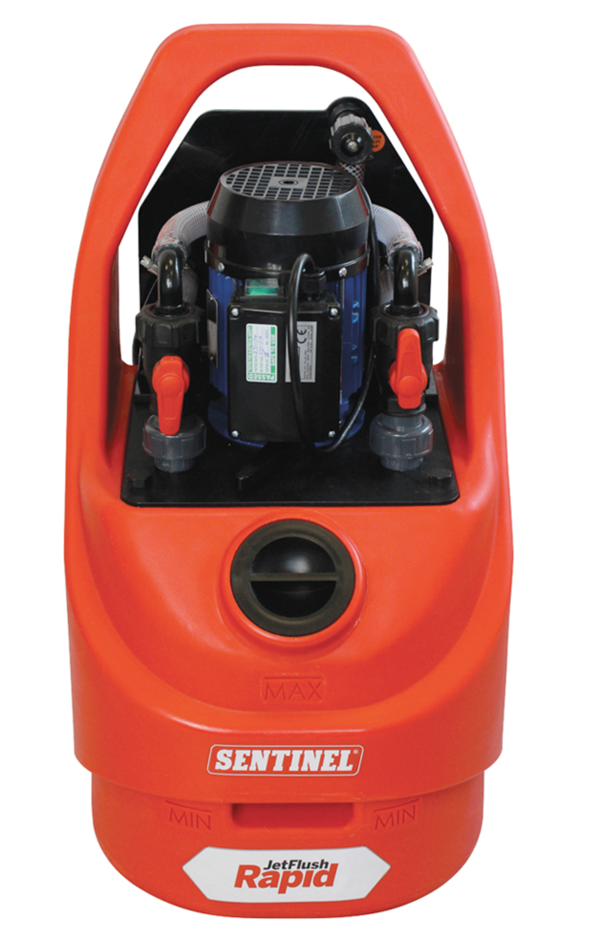 Sentinel jetflush skyllestasjon for varmeanlegg