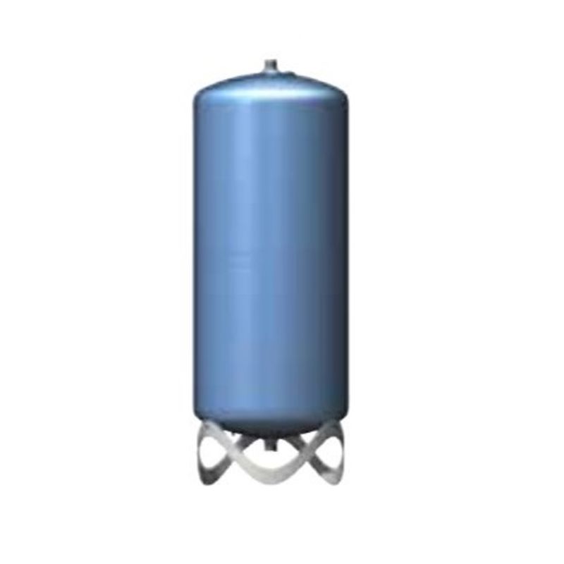 AUF 140 liter ekspansjonskar for gjennomstrømning, gulvstående tilkobling 2 x 1 1/4" utv. gjenger