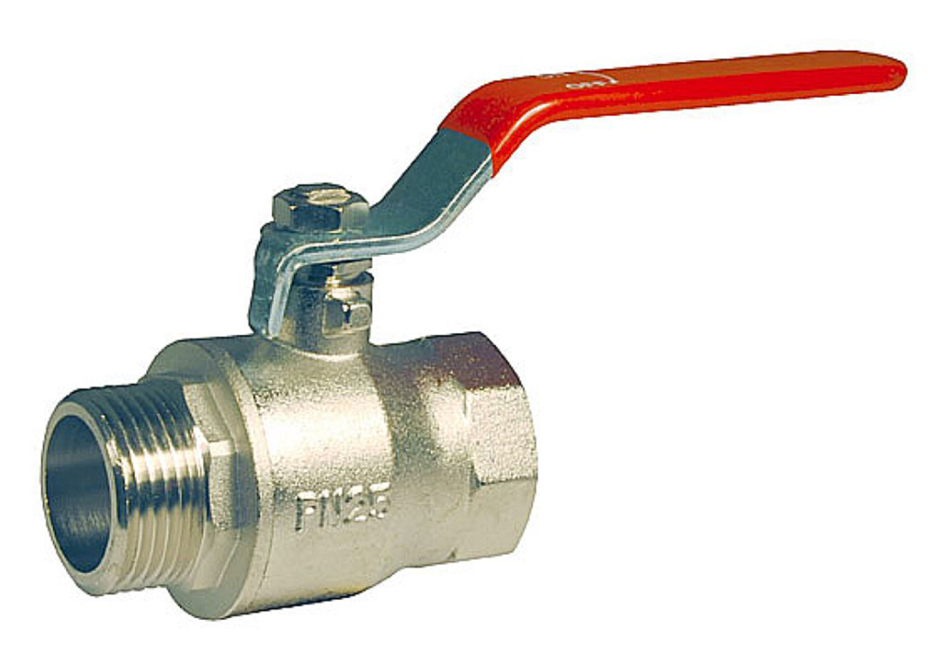 Kuleventil 192 med hendel, 3/4" innv./utv. gjenger