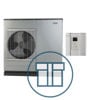 F2050-12 Inverter med SMO 20, 1~ 230 V systempakke luft-vann varmepumpe