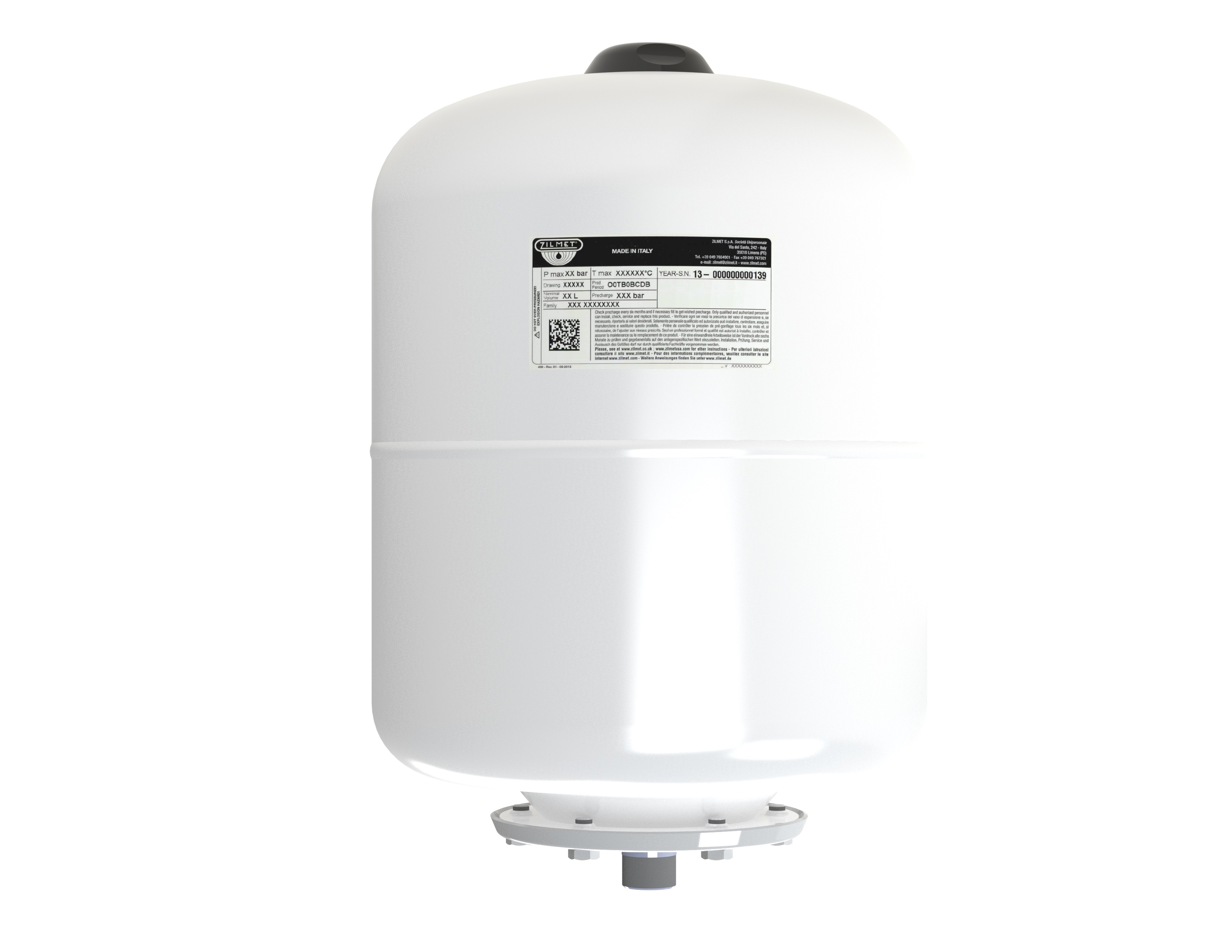 R526212 Hovedbilde Zilmet Ekspansjonskar Ultra Pro 18 L for tappevann