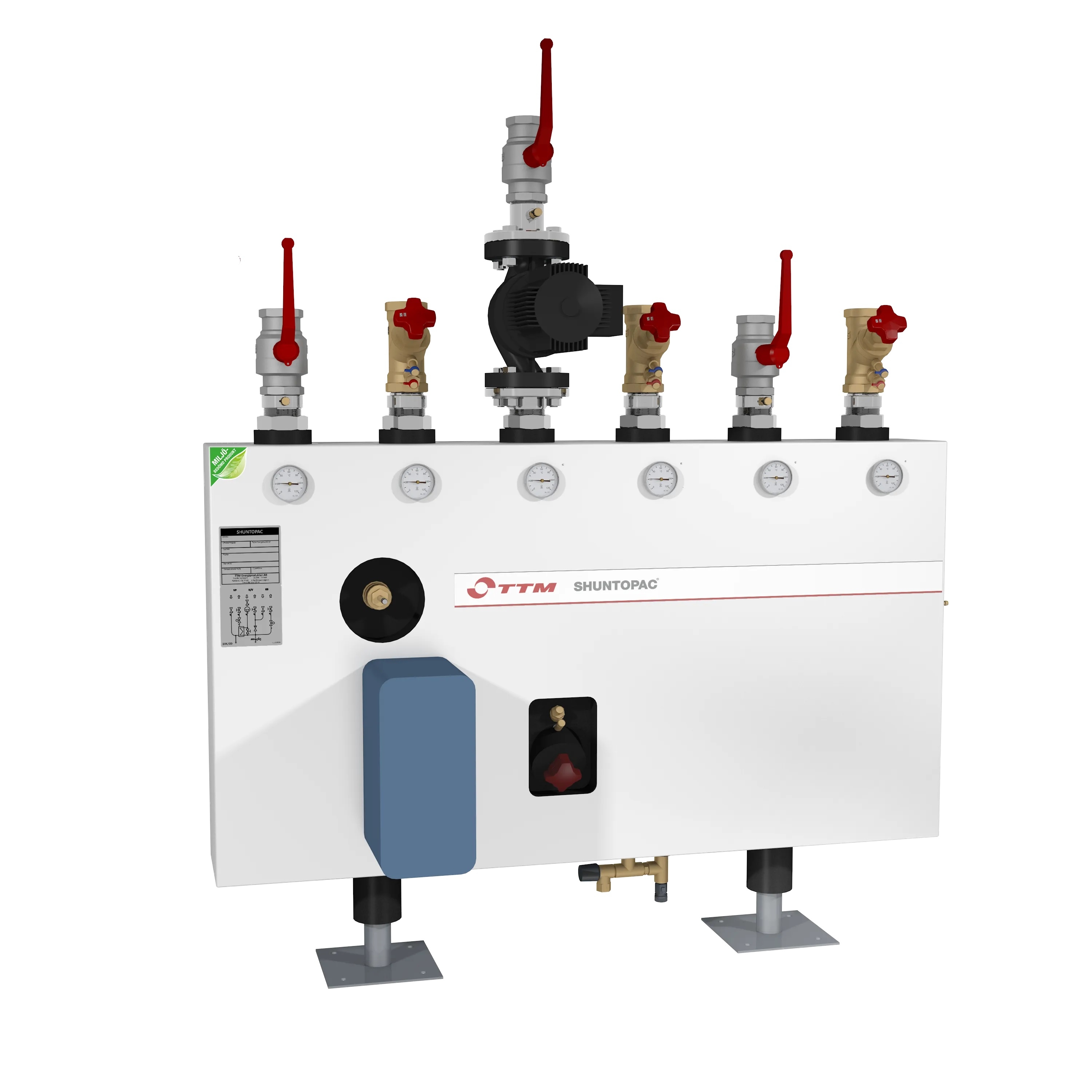 Shuntopac® 20-200 KV, kombishunt for ventilasjonssystem