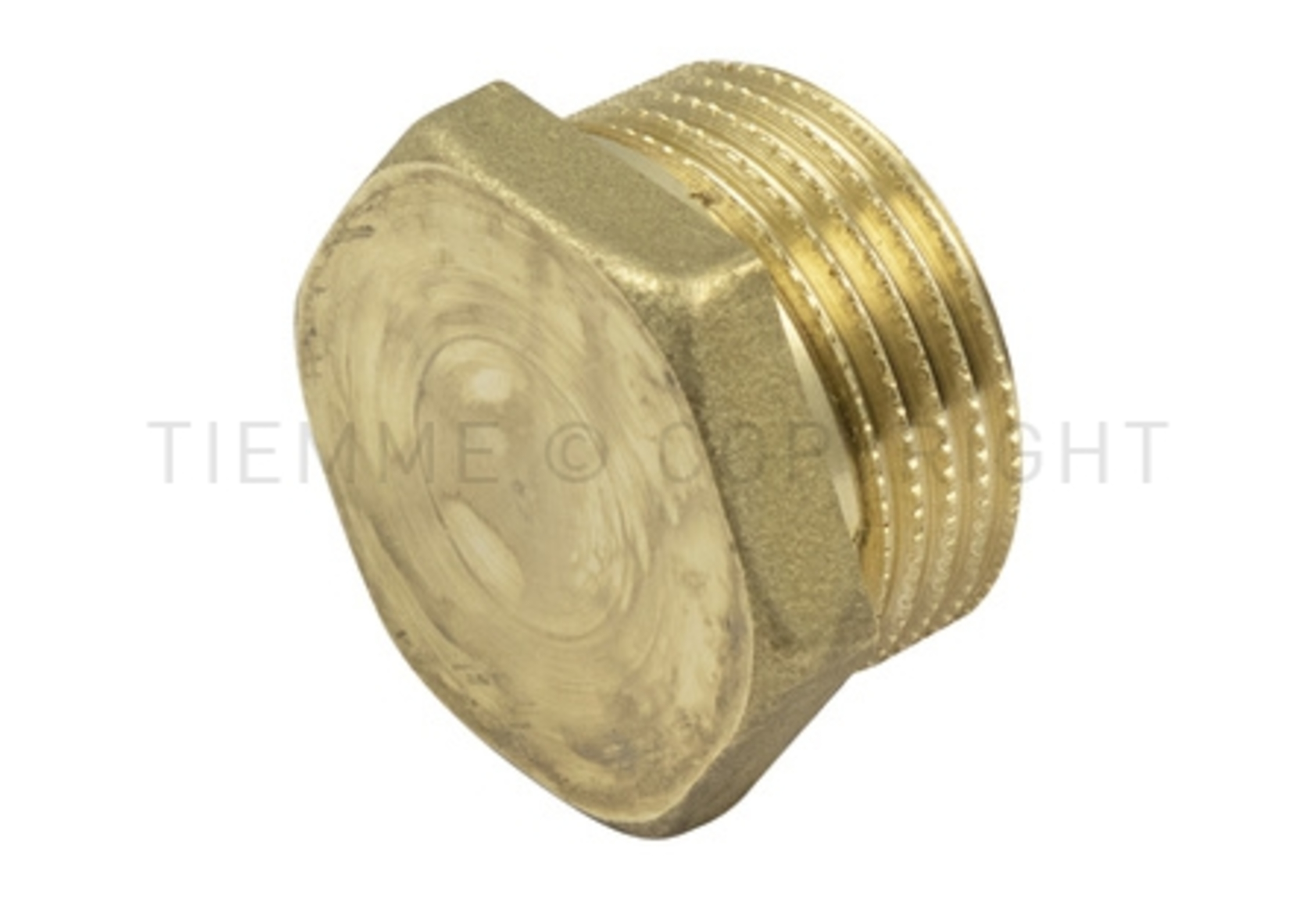 R527107 Hovedbilde Tiemme Plugg i messing