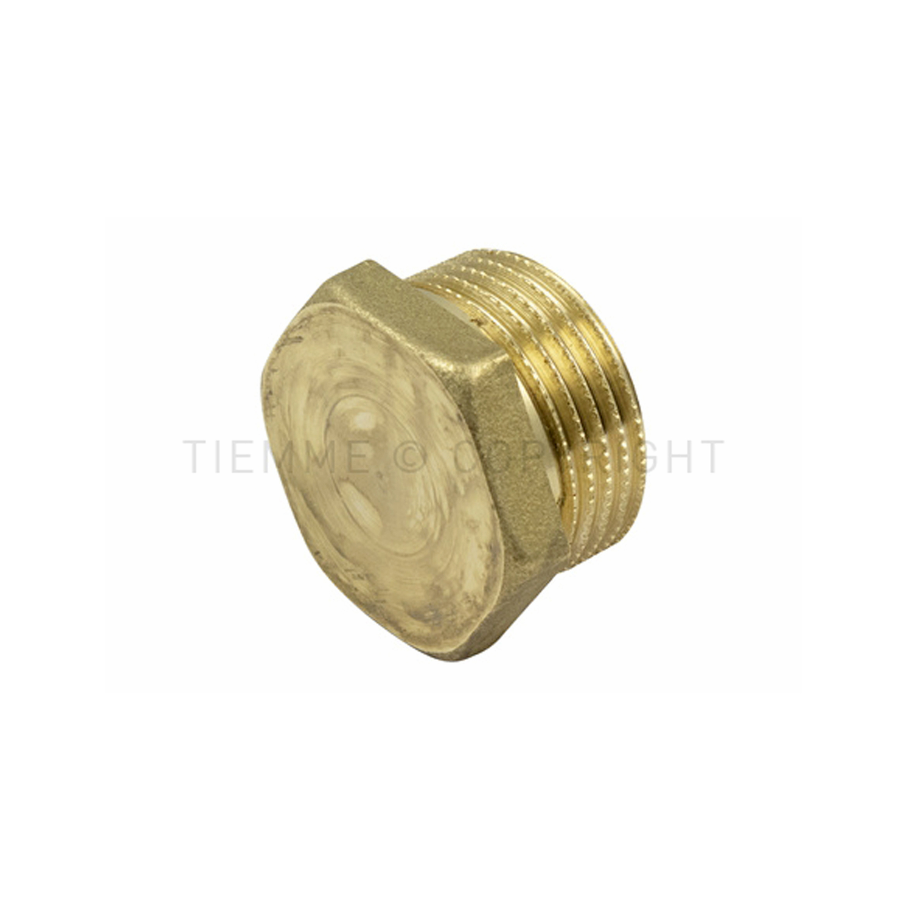 R527107 Tiemme plugg messing