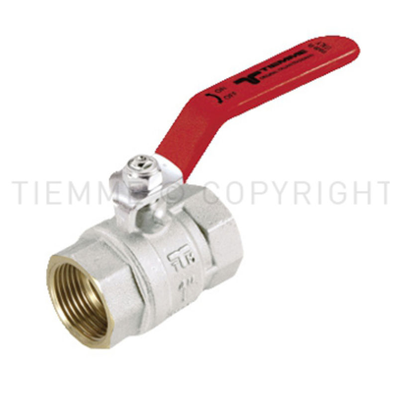 Kuleventil med hendel, 1/2" ISO228 innv. gjenger