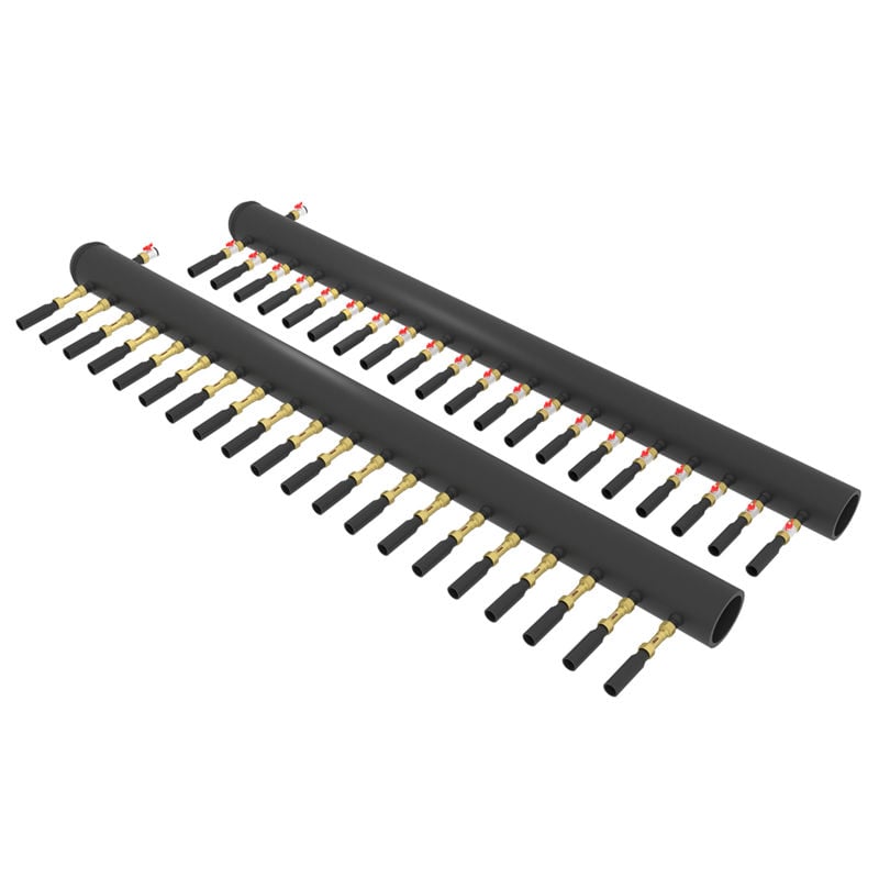 Samlestokk i plast, sett m/ 20 uttak