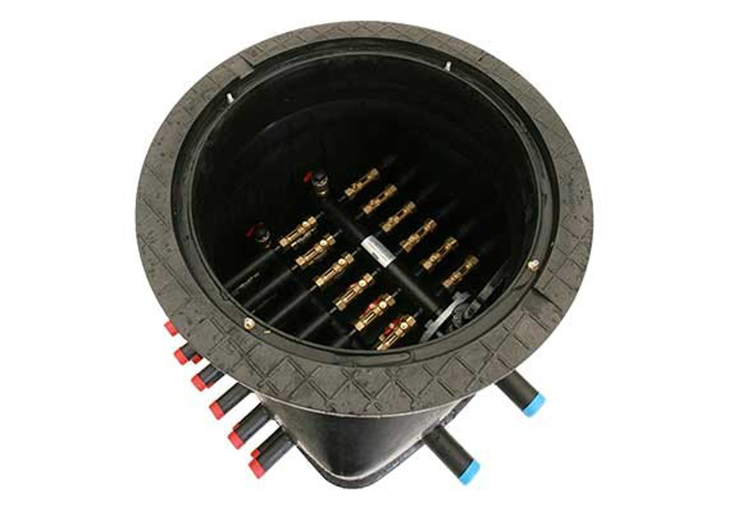 Samlekum for energibrønn, 2 uttak DN600 / H700 