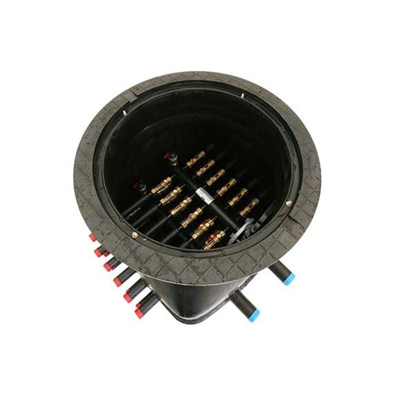 Samlekum for energibrønn, 2 uttak DN600 / H700