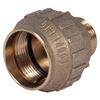 Tippunion i messing - PE 40 x 1 1/4&quot; utv. gjenger
