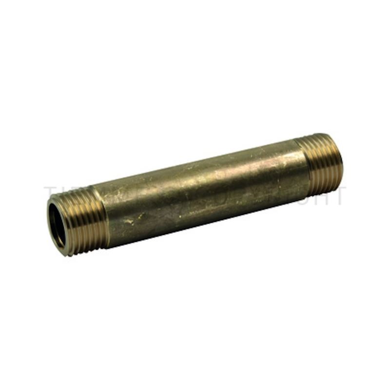 Forlenger messing, 1 1/4&quot;, L=250 mm