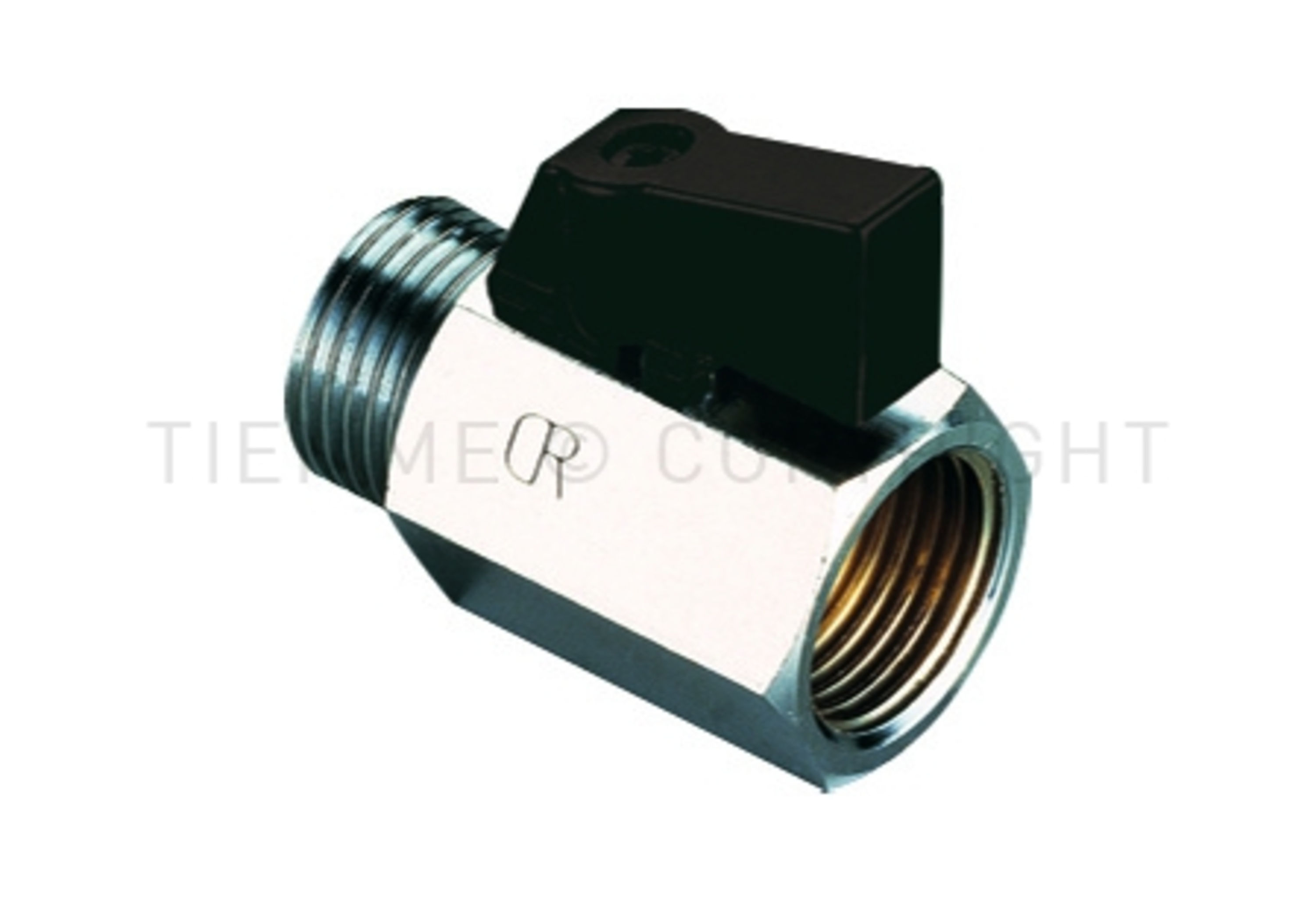 Mini kuleventil for drikkevann, 1/2"