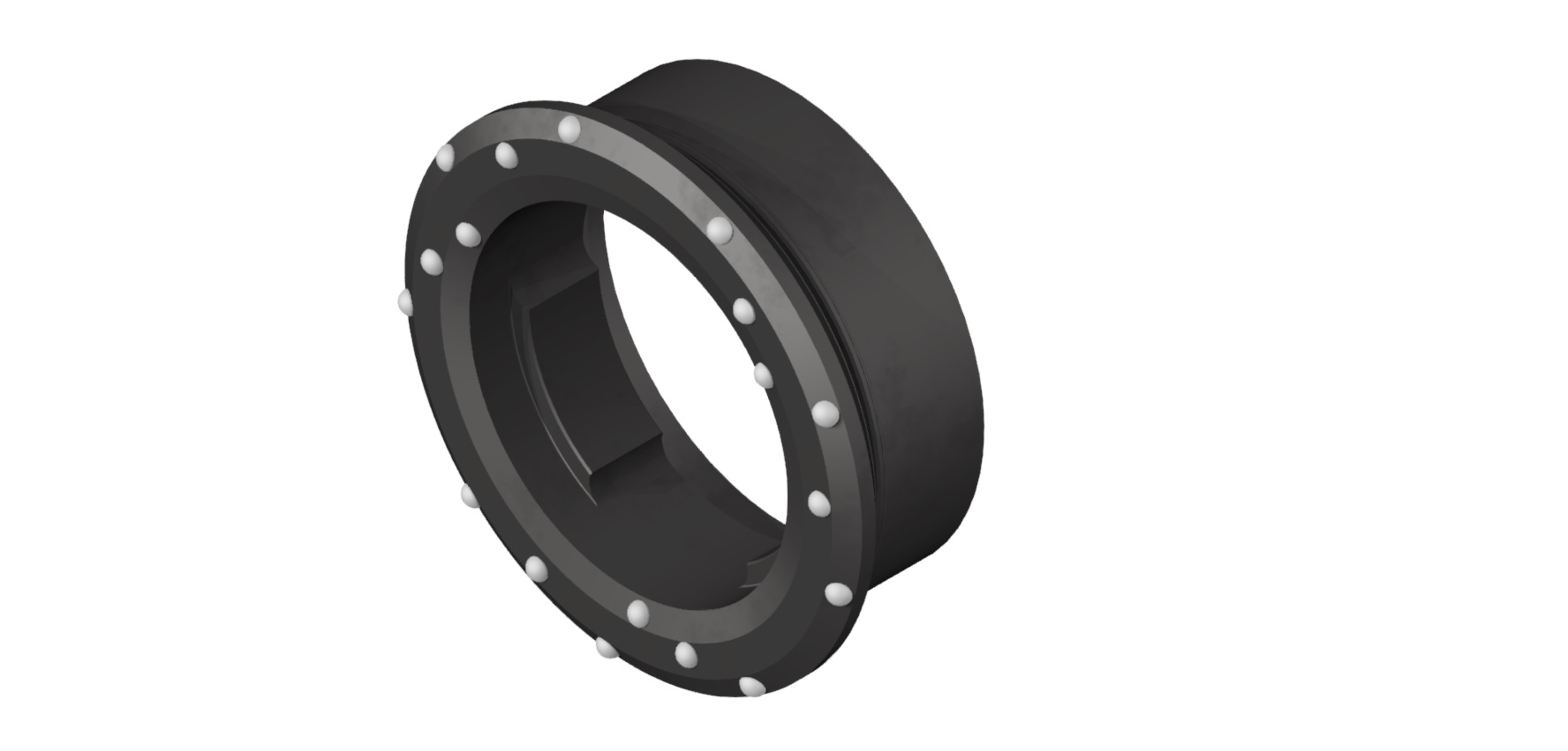 Symmetrix-219, G2 ringkrone modell V for RD-peler, for opptil 12,7 mm veggtykkelse