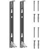 Veggbrakett&#160;for&#160;Profil&#160;type&#160;22,&#160;H=200mm, sett med 2 braketter