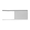 Sideutgjevningsstykke til innfelt gulvbrakett for radiator modell V type 11