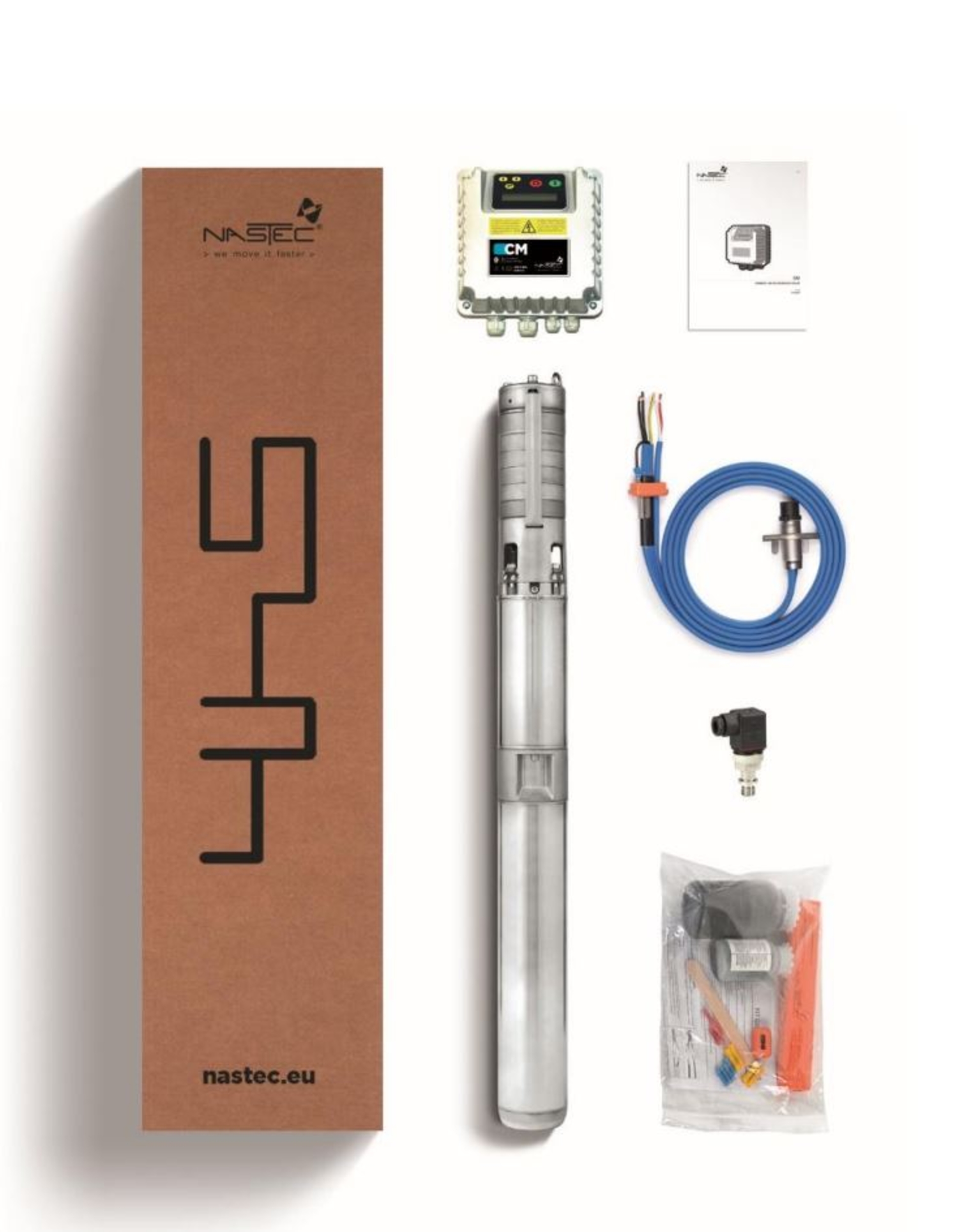 4HS 03/06 senkepumpe, trykkstyrt, 1~ 230 V, 1,8 kW