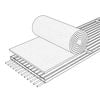Isolasjon 30 mm for varmestrips, modell 030, pr. meter, leveres separat på rull