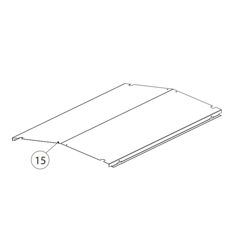 Ballavviser for varmestrips DS-ST18 3/4-030 og ST28 2-030, 1 meter