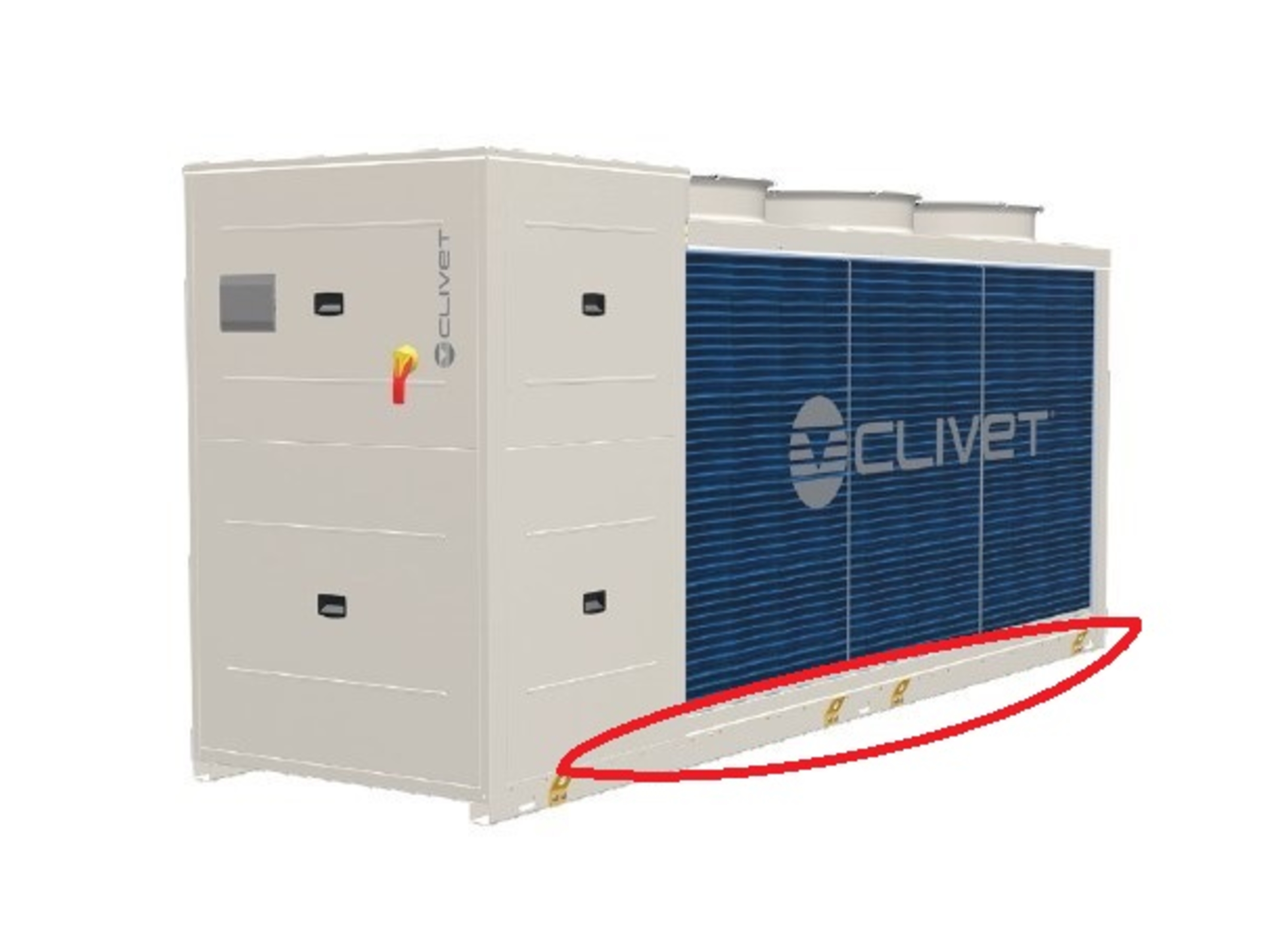 Vibrasjonsdempere, AVIBX, for Clivet WiSAN-YEE1 / WiSAT-YEE1