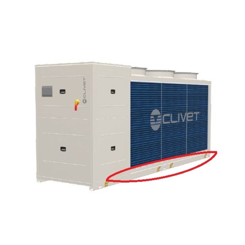 Vibrasjonsdempere, AVIBX, for Clivet WiSAN-YEE1 / WiSAT-YEE1