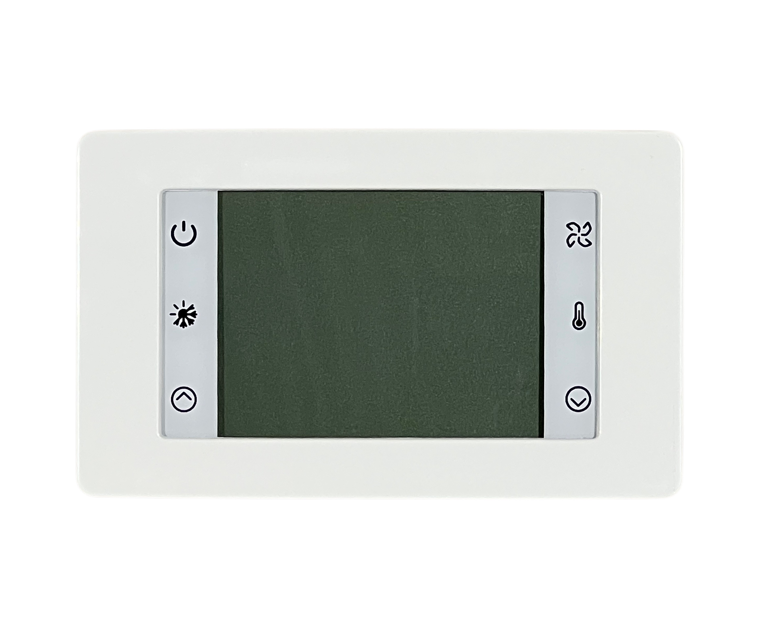 Clivet HID-T2/T3, LCD Veggtermostat, Av/På, 3-trinns viftehastighet og man. veksling sommer- og vint