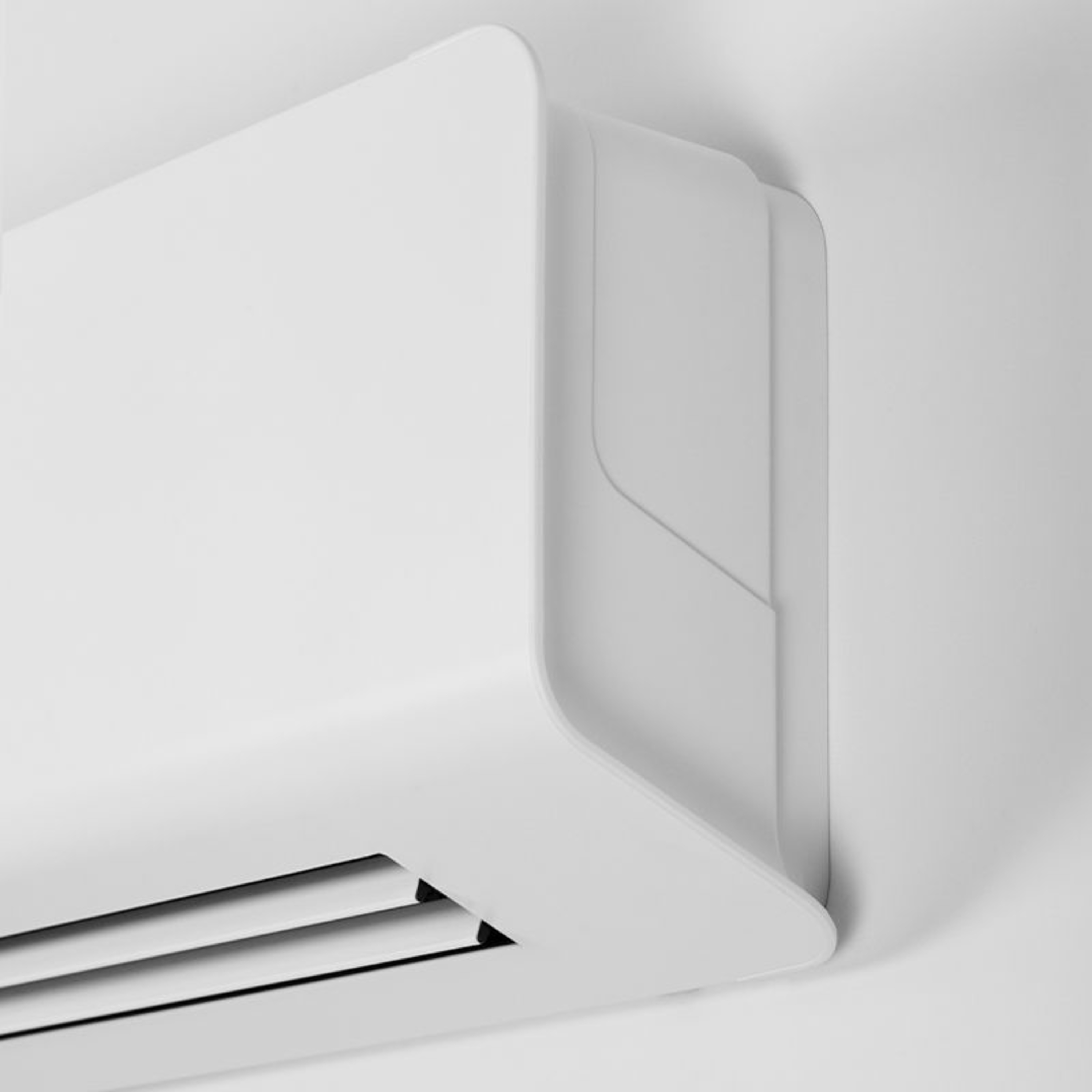 Galileo ECM 2-NC-2V viftekonvektor m/ 2-veisventil, hvit