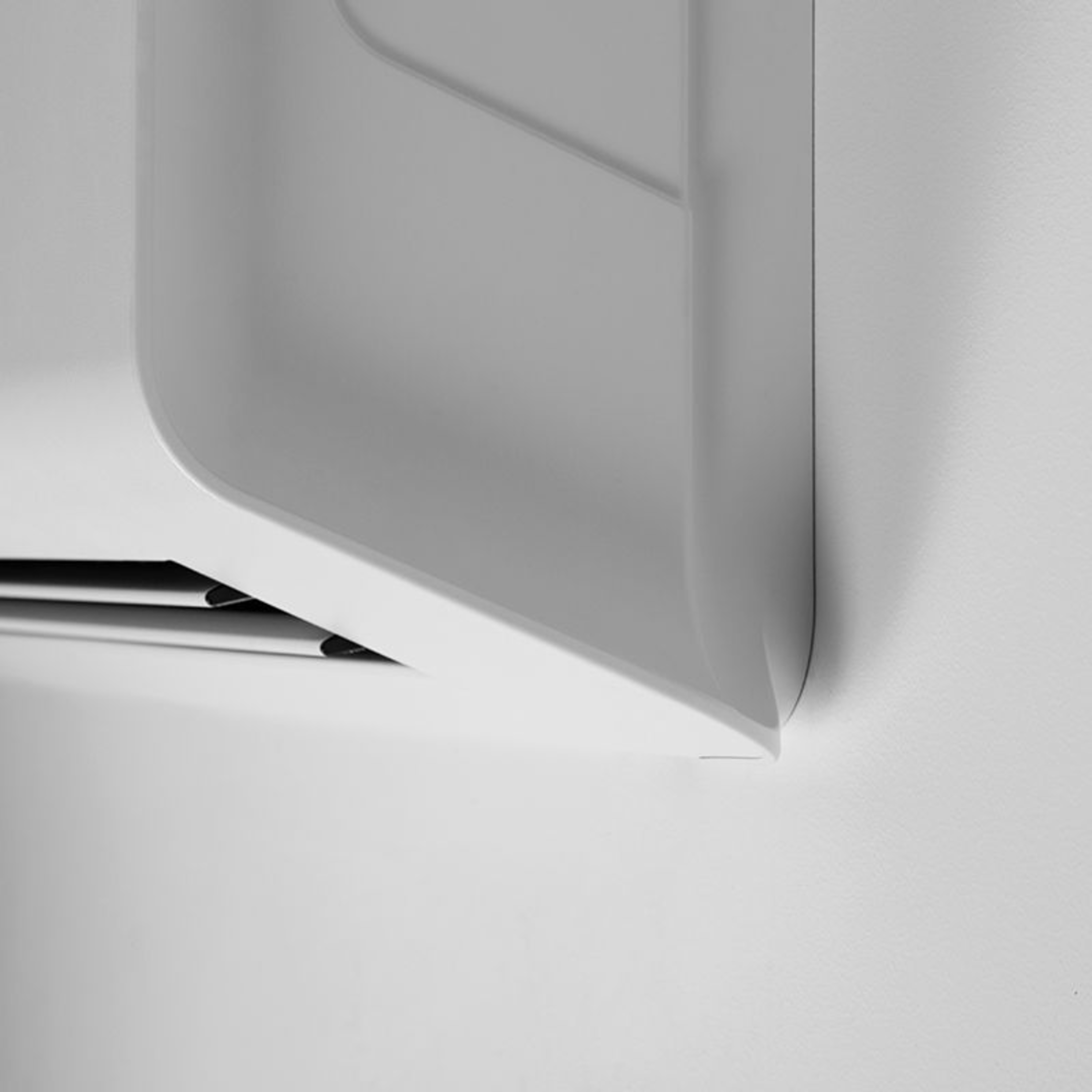 Galileo ECM 2-NC-2V viftekonvektor m/ 2-veisventil, hvit