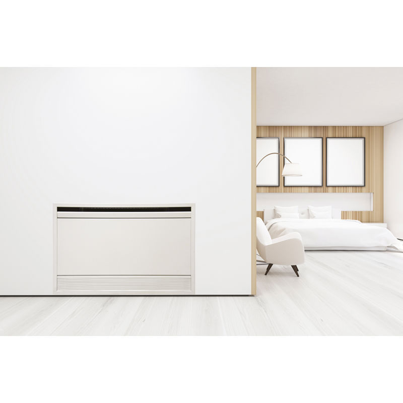 ELFORoom2 003.0 viftekonvektor, 2-rørs, for innbygging, venstretilkobling, 0-10 V