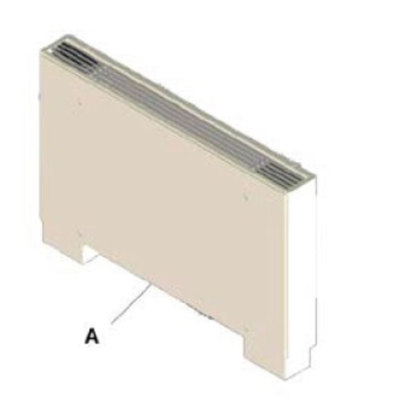 Deksel for bakvegg Clivet BACKVX, for ELFORoom2 003.0, lakkert