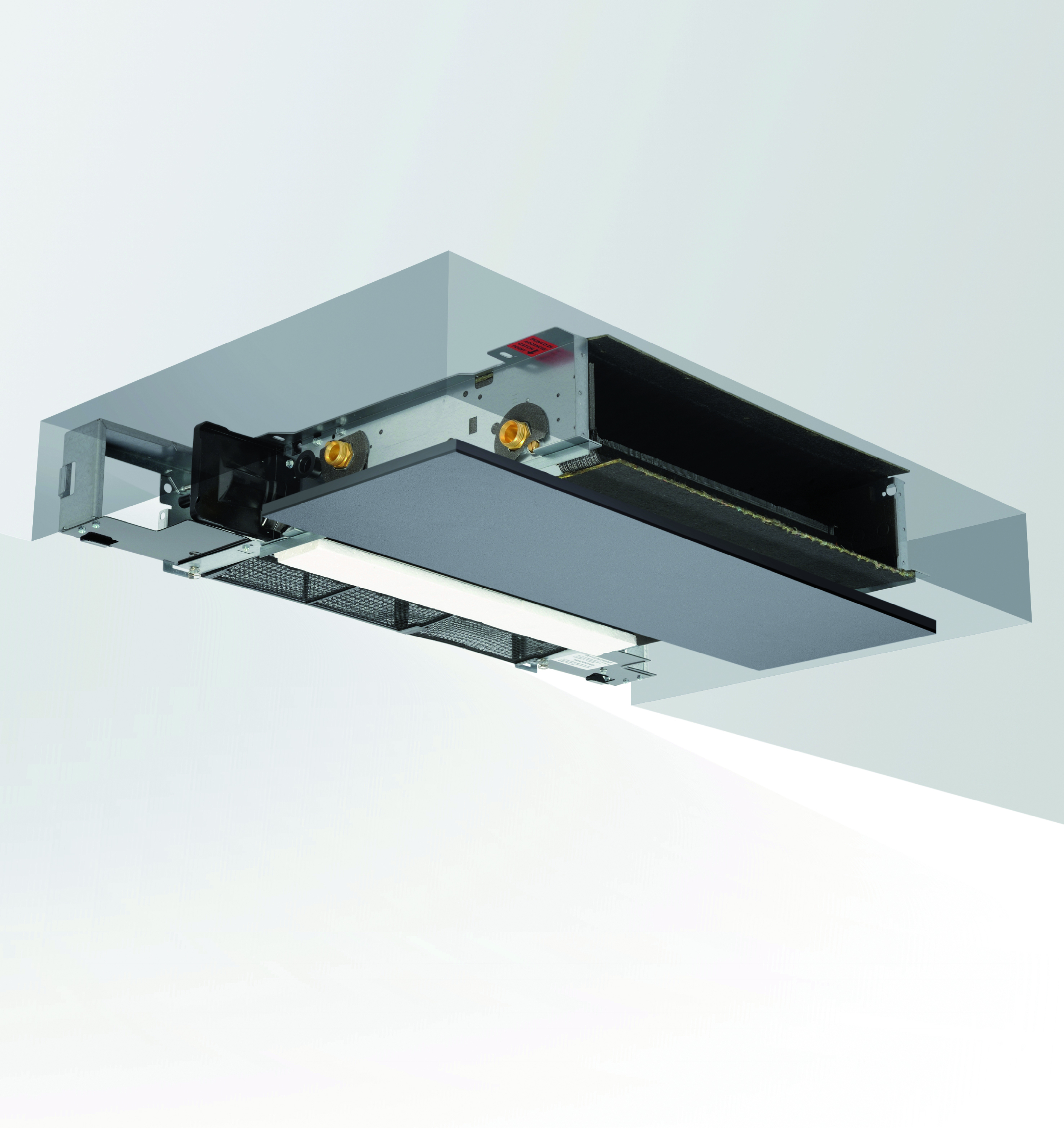 ELFORoom2 003.0 viftekonvektor, 2-rørs, innebygget utførelse, venstretilkobling, SC3V