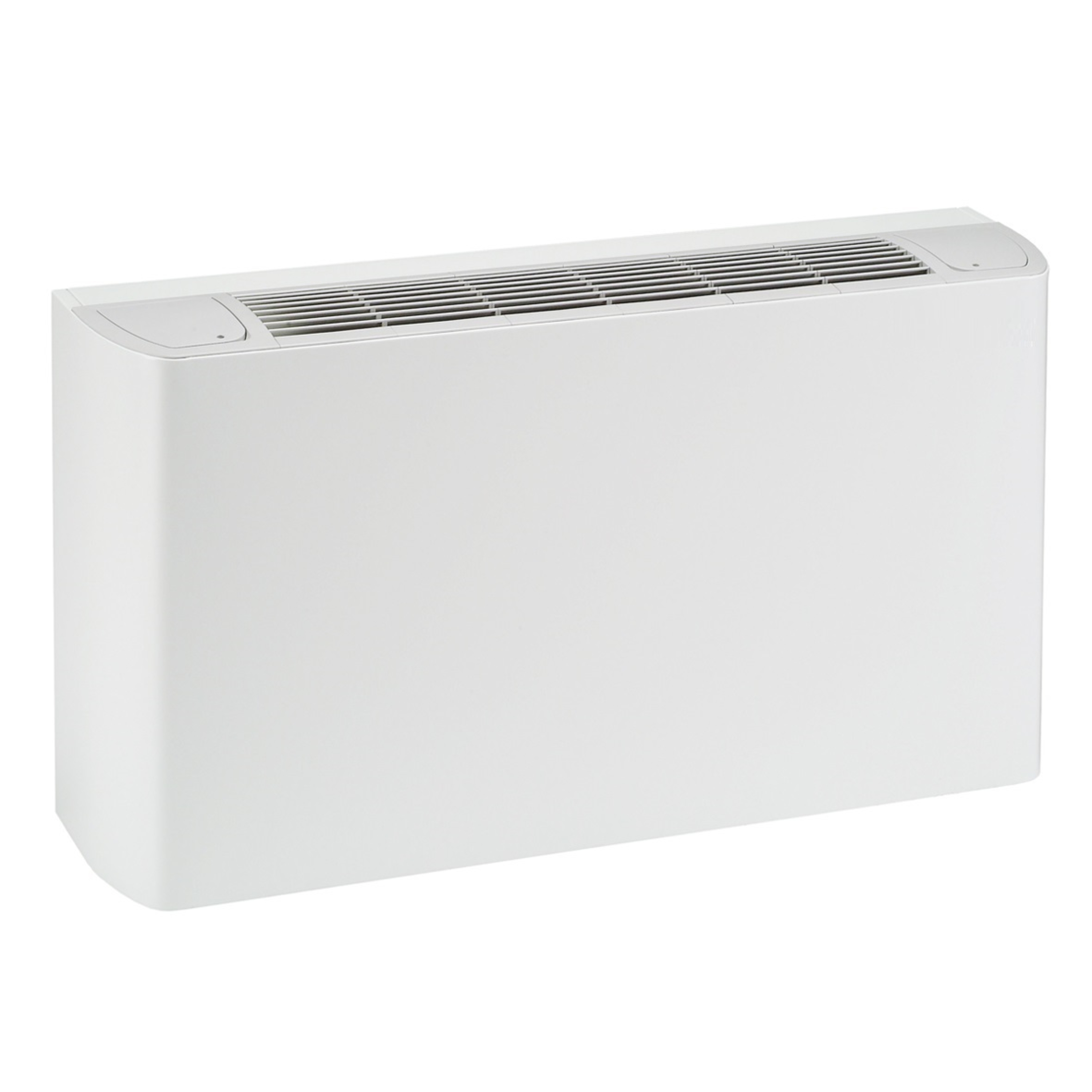 ACF 12 viftekonvektor, 2-rørs, vertikal utførelse, venstretilkobling, m/ integrert styrepanel, AC-mo