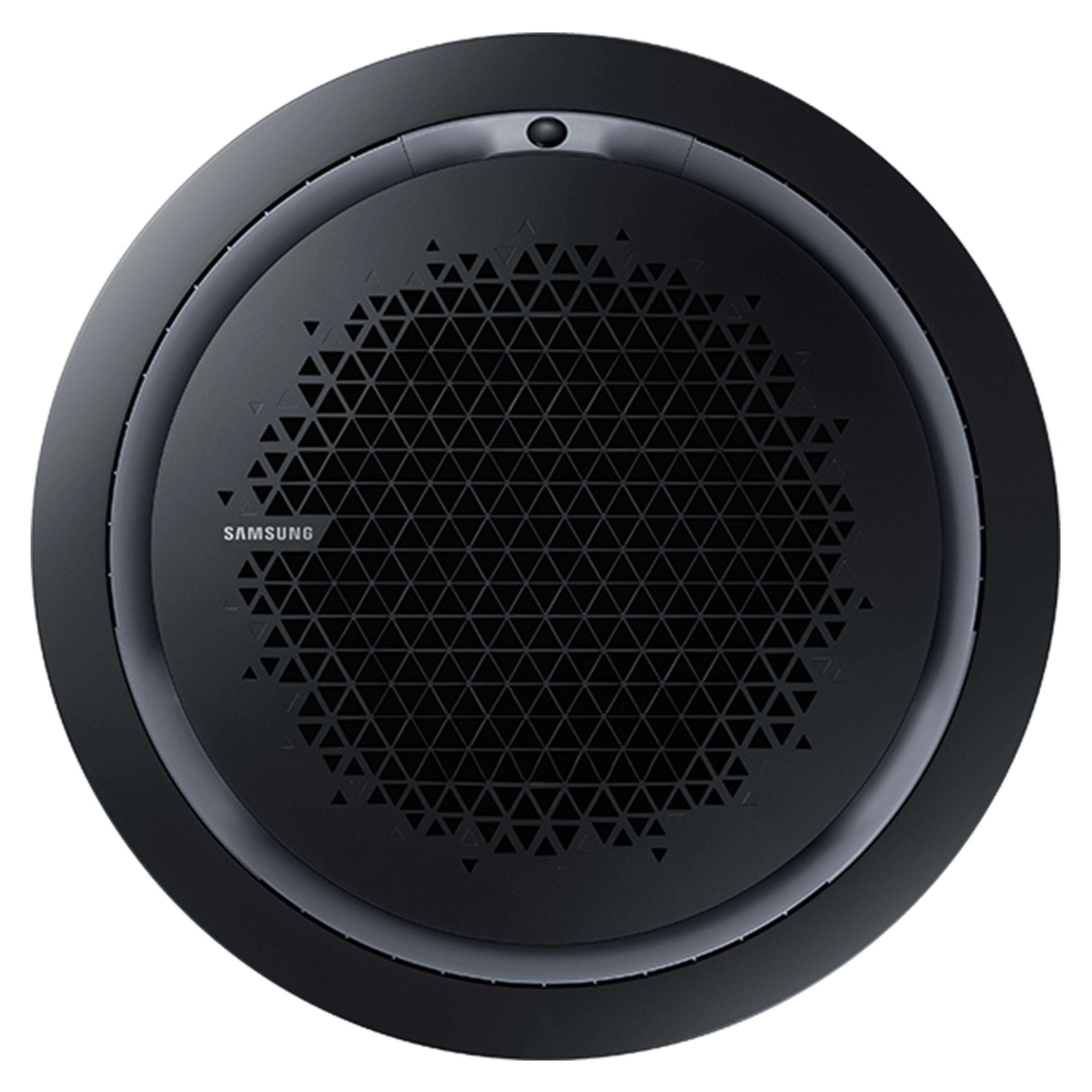 Panel 360° Cassette Fascia Exposed, svart, rund