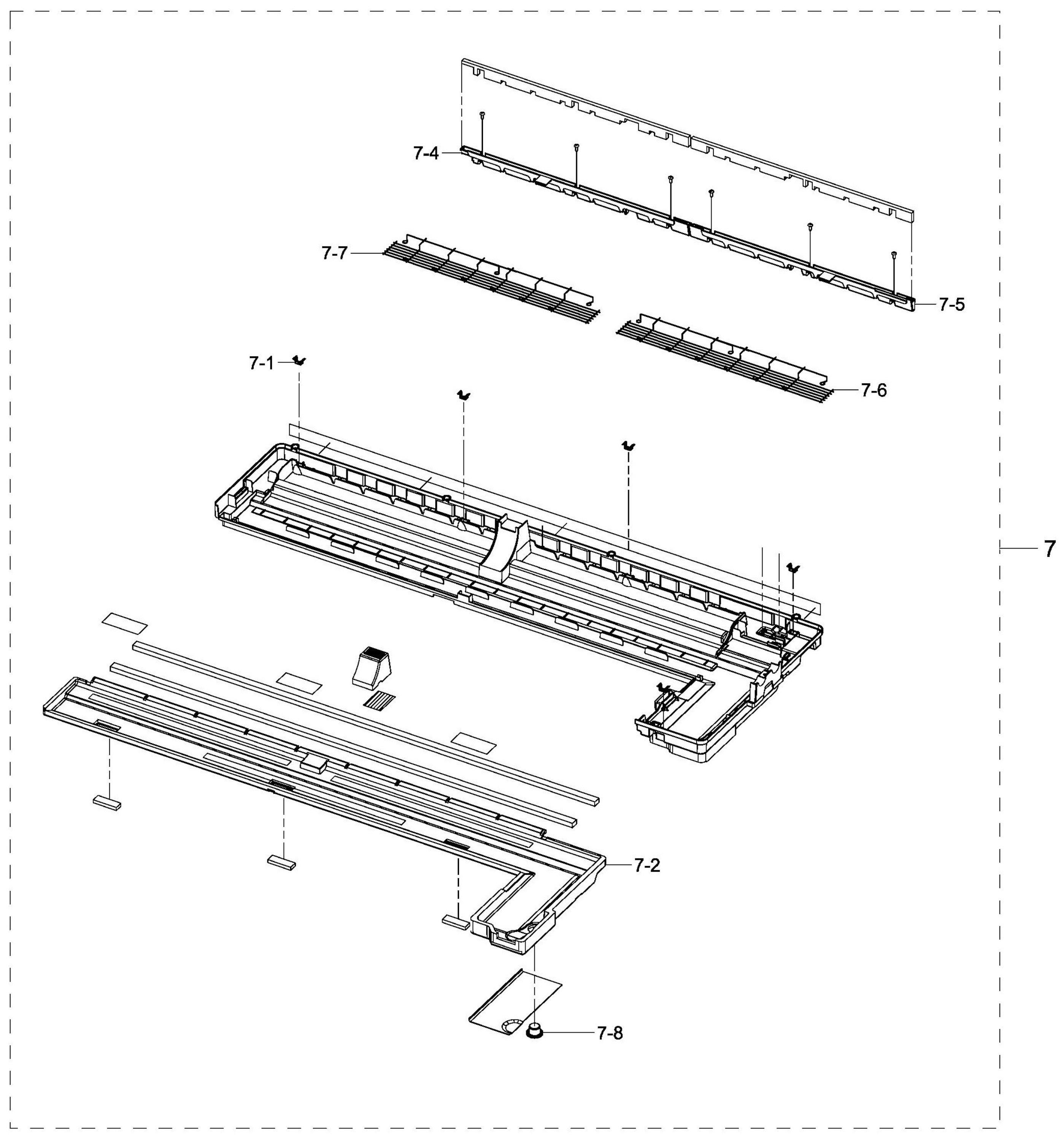 Wind-Free™ 71 1-veis takkassett
