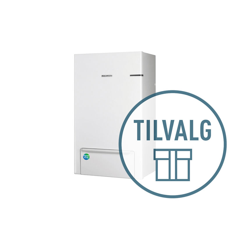 Tilvalgspakke for tilkobling av Samsung EHS 6/9 kW til eksist. dobbeltmantlet varmtvannsbereder