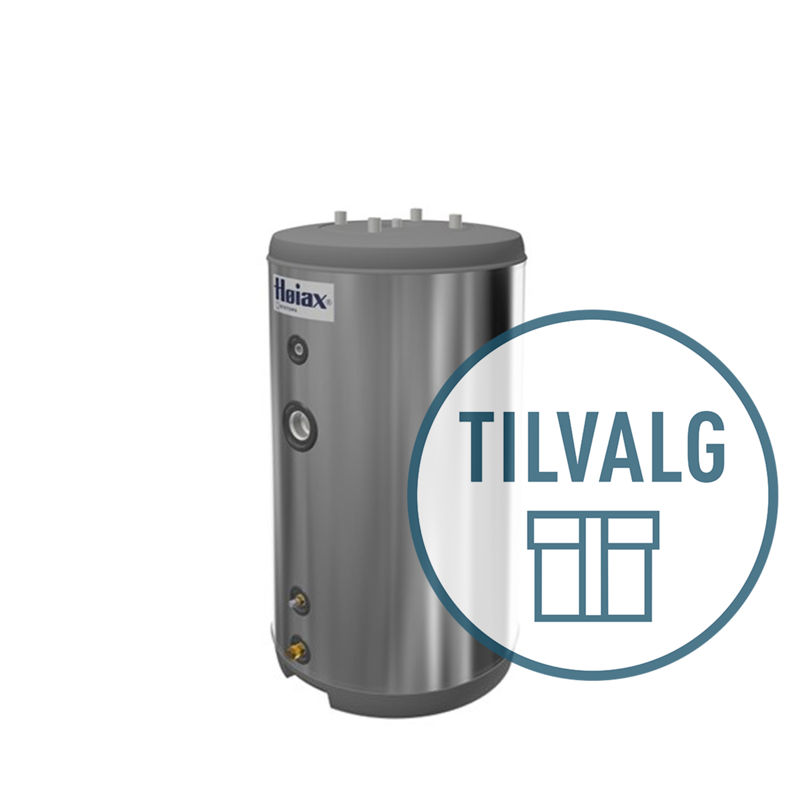 Tilvalgspakke akkumulatortank Høiax Titanium akku Eco 200 l, 3-rør med 6 kW el.kolbe