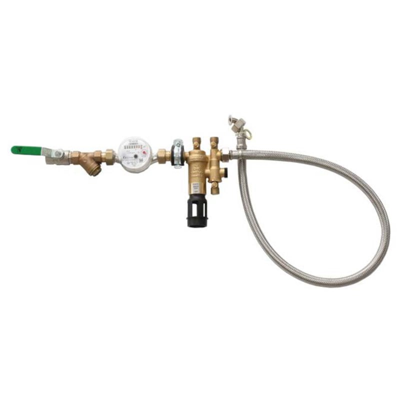 Air-Sep anslutning nettvann med vannmåler