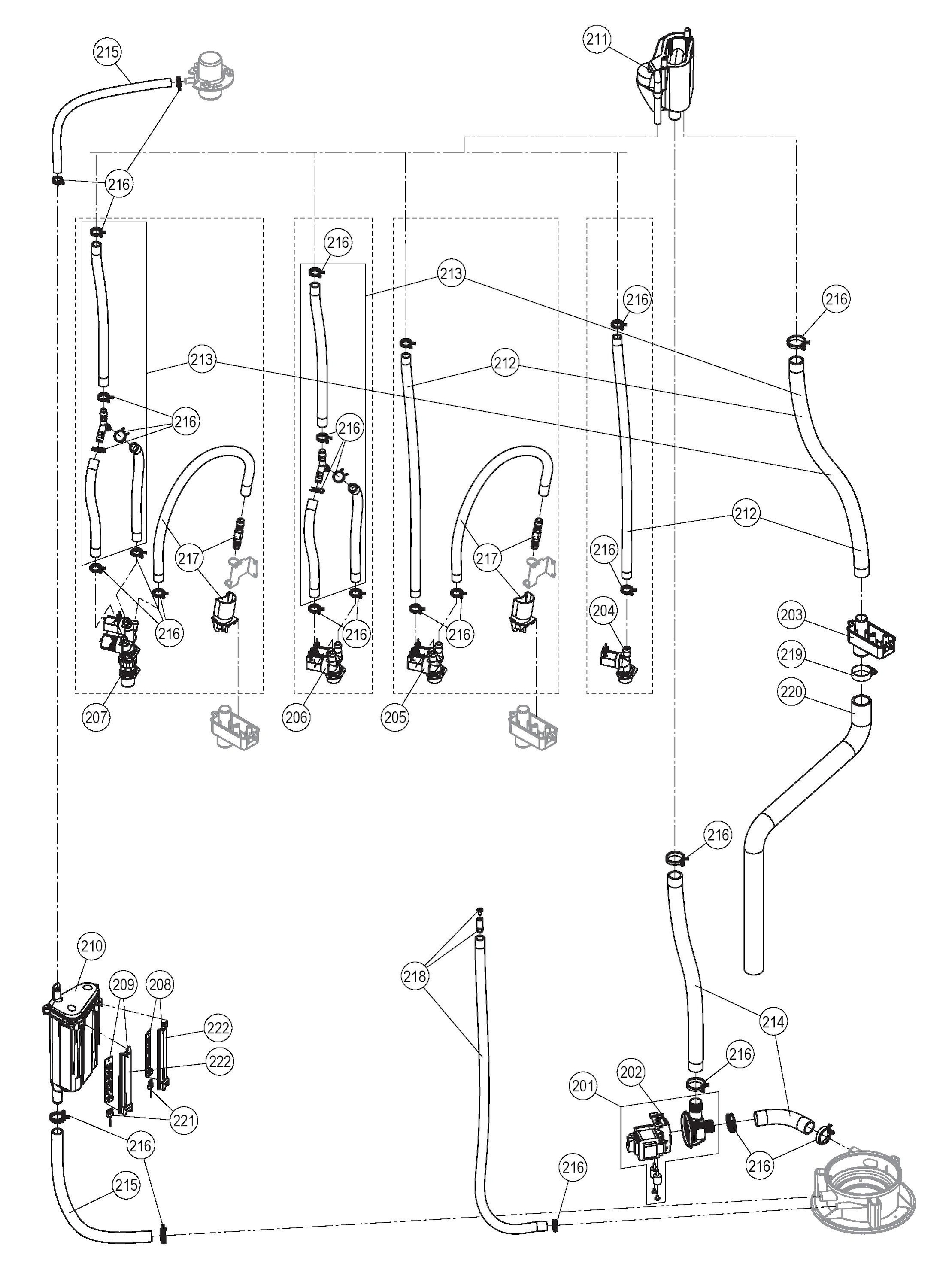 RS 5 dampbefukter, 3~ 230 V