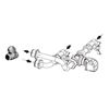 2-veisventil + connection kit for Sabiana Jumbo 72-82, ferdig montert