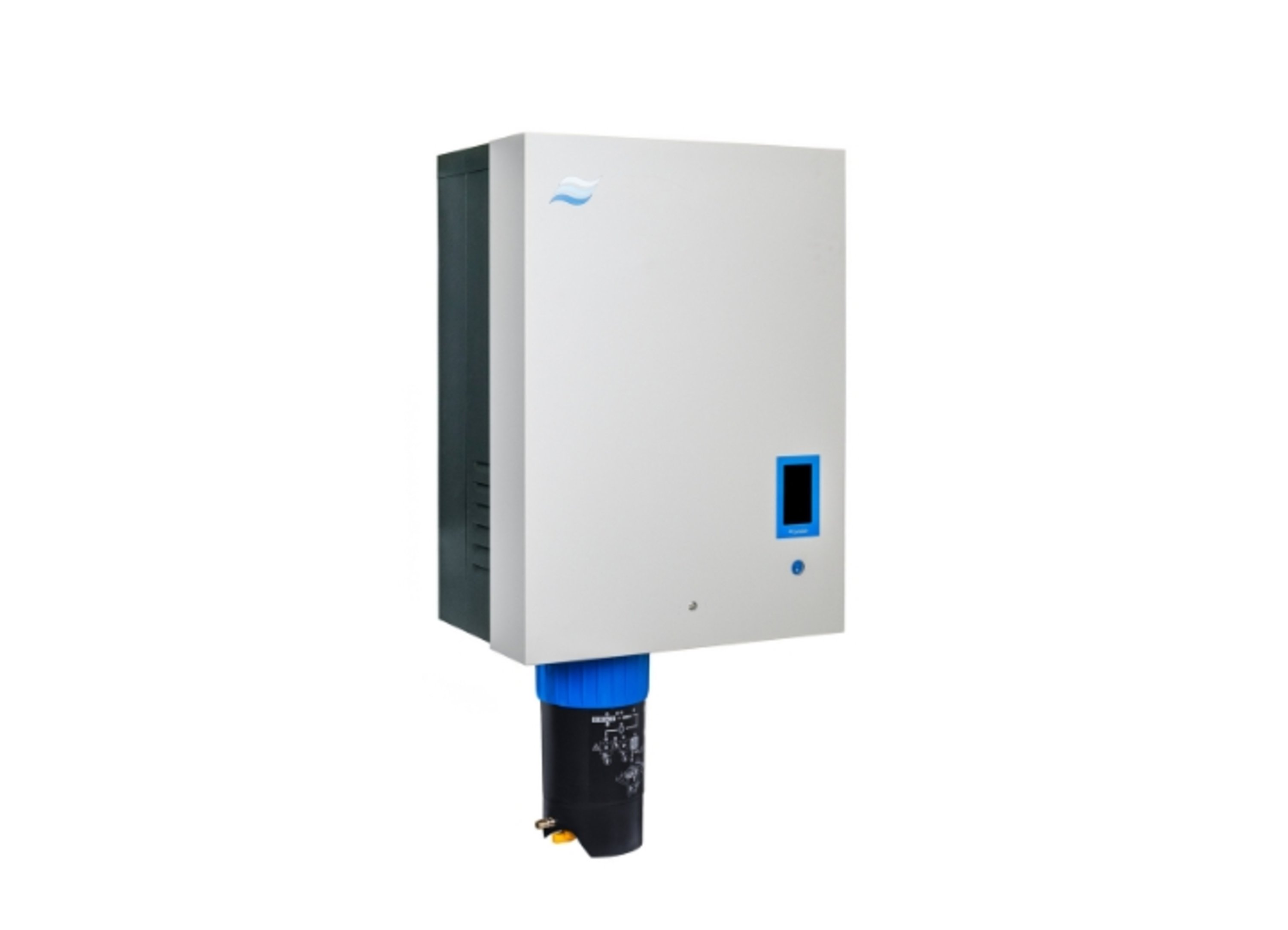 RS II 8 S dampbefukter, 3~ 400 V, m/ intern kontrollspenning, monteringsbrakett og kabelgjennomførin