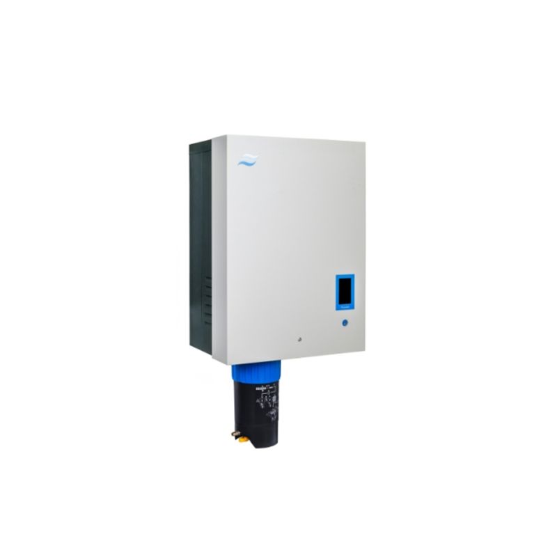 RS II 8 S dampbefukter, 3~ 400 V, m/ intern kontrollspenning, monteringsbrakett og kabelgjennomførin