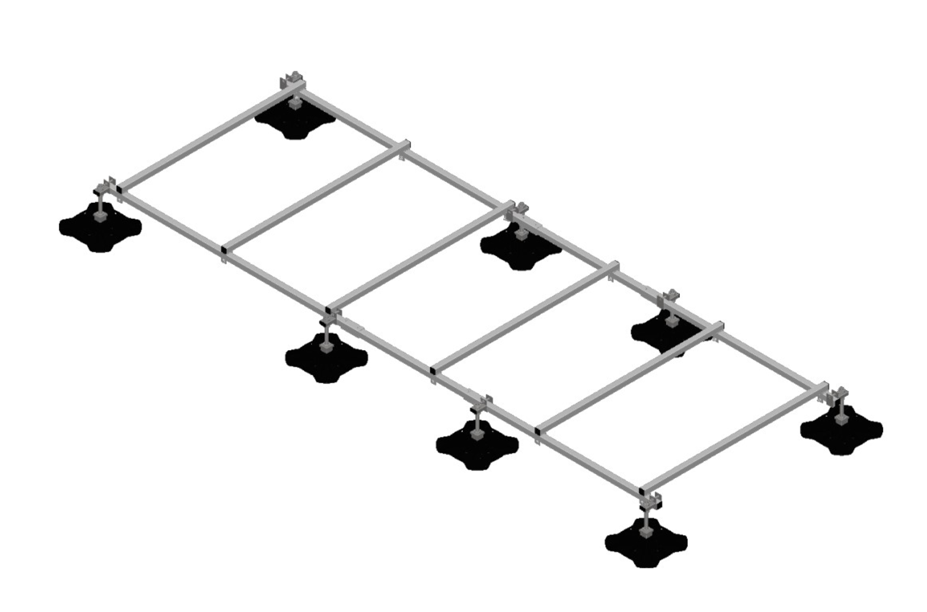 Big Foot rammesystem for Clivet WiSAN-YEE1 65.4 - 90.4