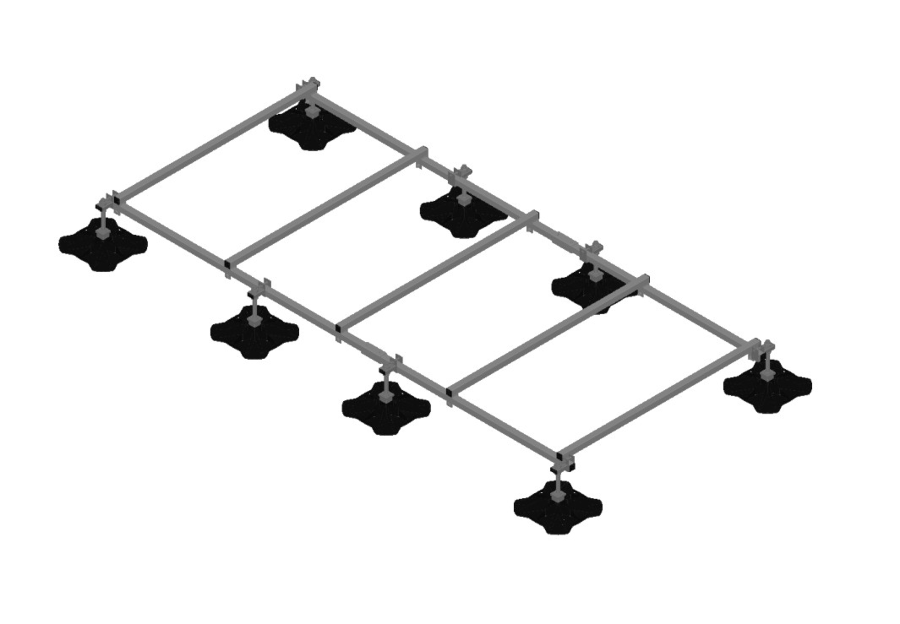 Big Foot rammesystem for Clivet Thunder WiSAN-P 25.2 - 30.2