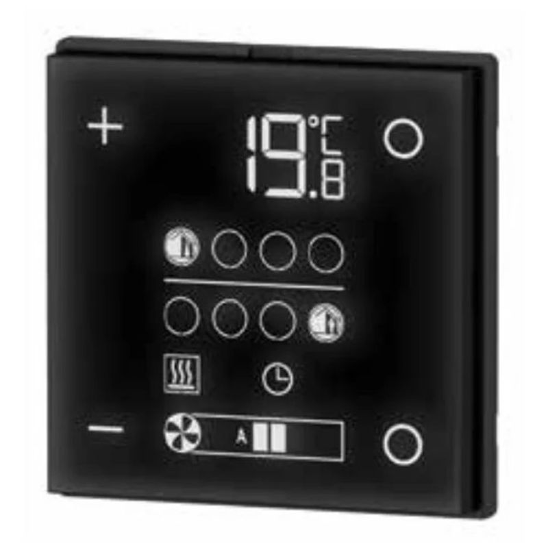 WM-KNX styrepanel med elektronisk termostat og sommer/vinterbryter